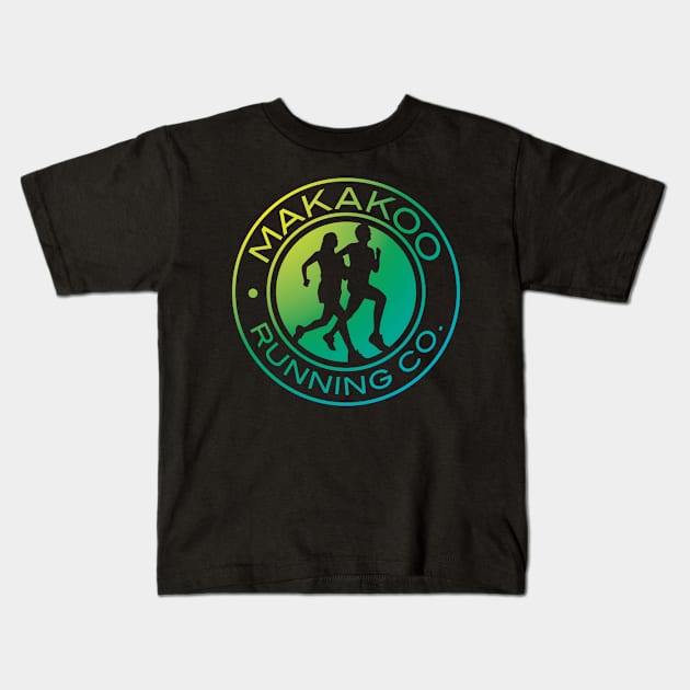 Makakoo Running Co. Kids T-Shirt by Makakoo Designs